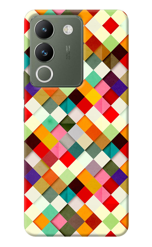 Geometric Abstract Colorful Vivo Y200 5G Back Cover