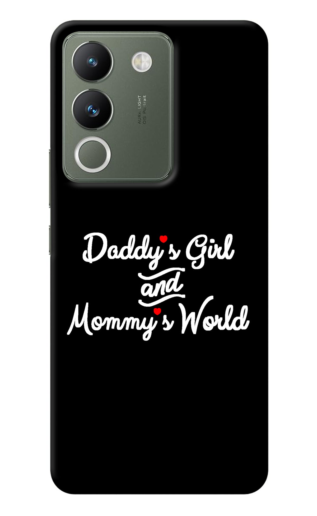 Daddy's Girl and Mommy's World Vivo Y200 5G Back Cover