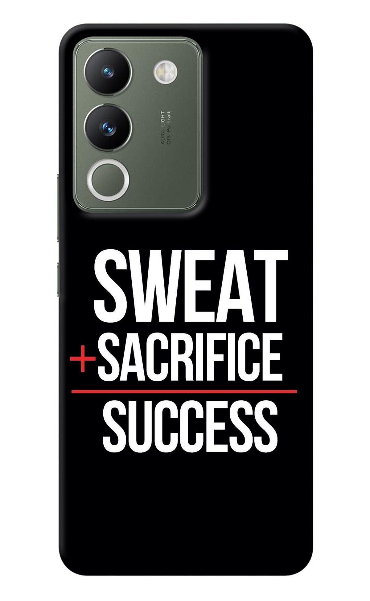 Sweat Sacrifice Success Vivo Y200 5G Back Cover