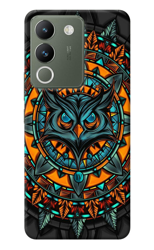Angry Owl Art Vivo Y200 5G Back Cover