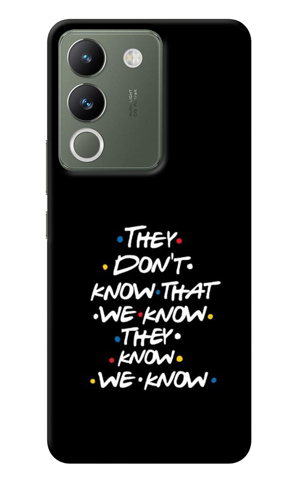 FRIENDS Dialogue Vivo Y200 5G Back Cover