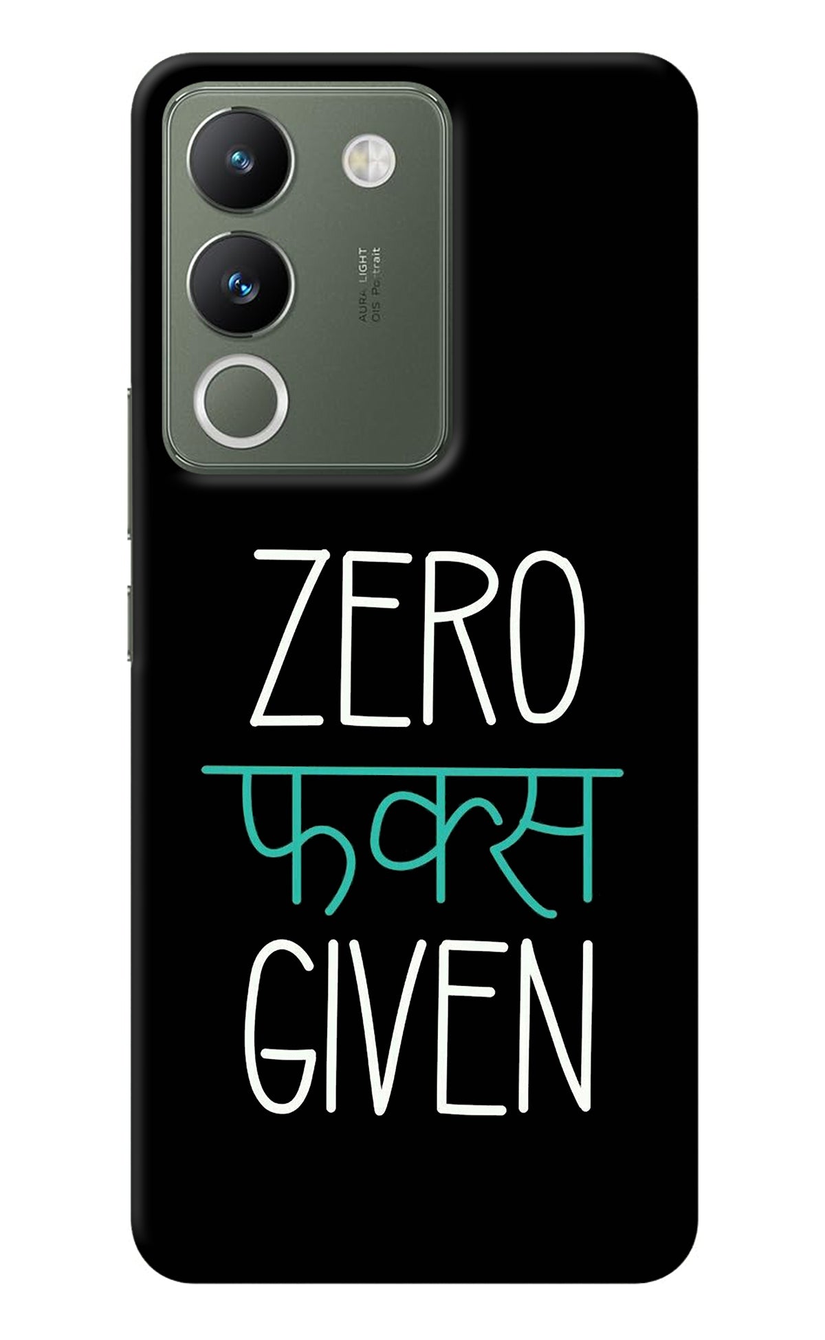 Zero Fucks Given Vivo Y200 5G Back Cover