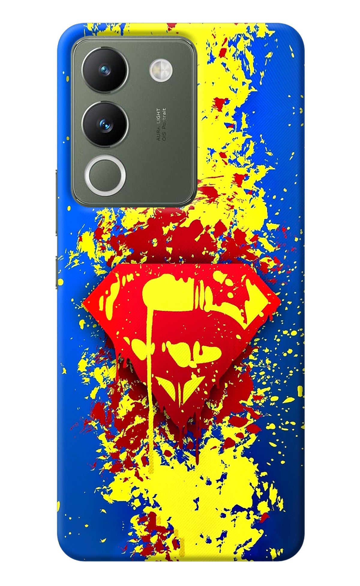 Superman logo Vivo Y200 5G Back Cover