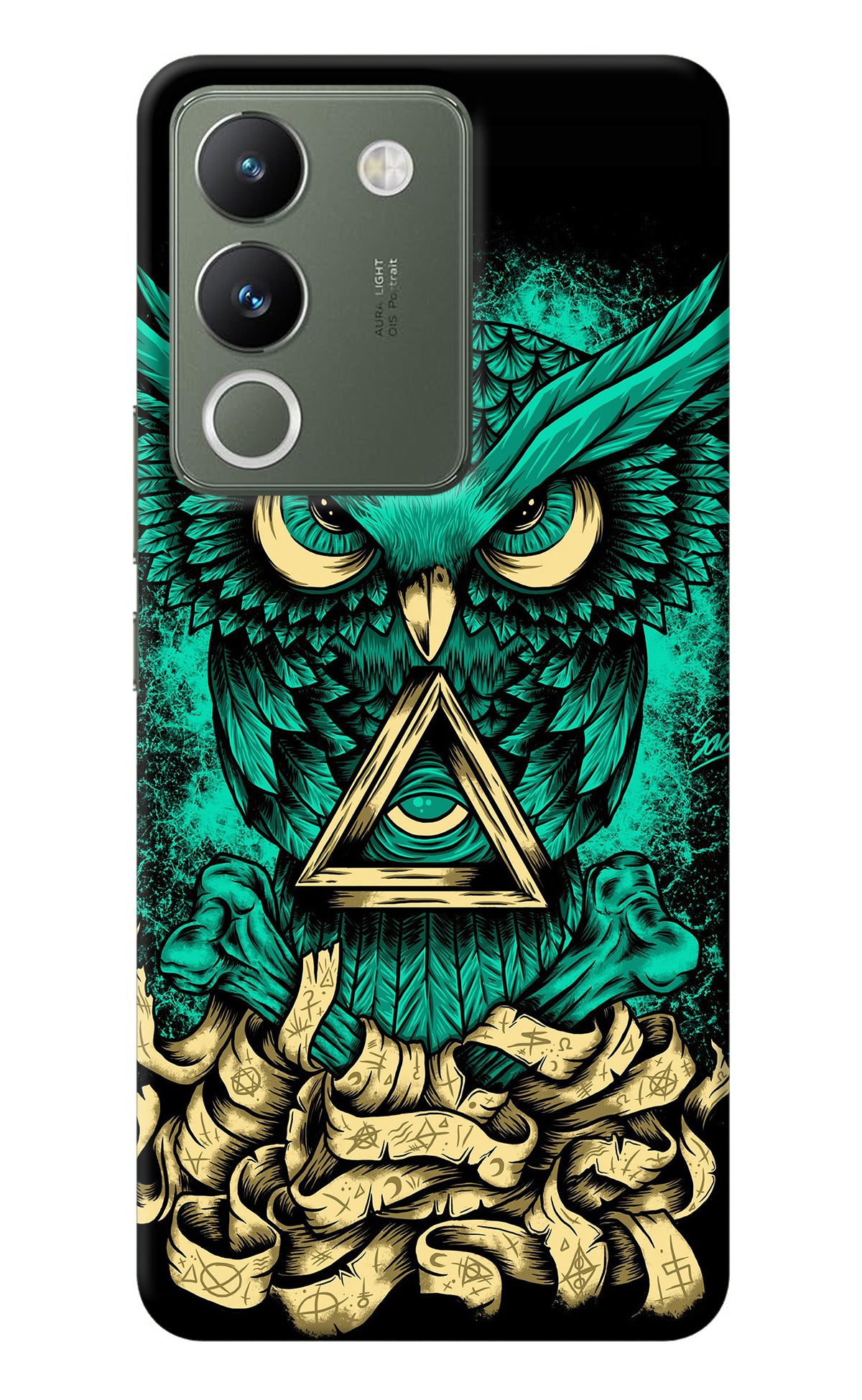 Green Owl Vivo Y200 5G Back Cover