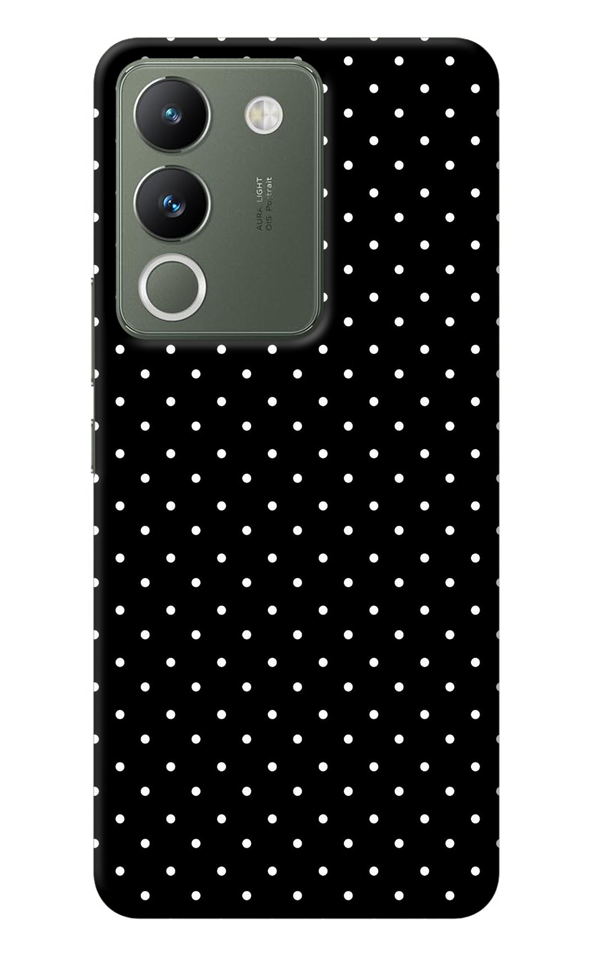 White Dots Vivo Y200 5G Back Cover