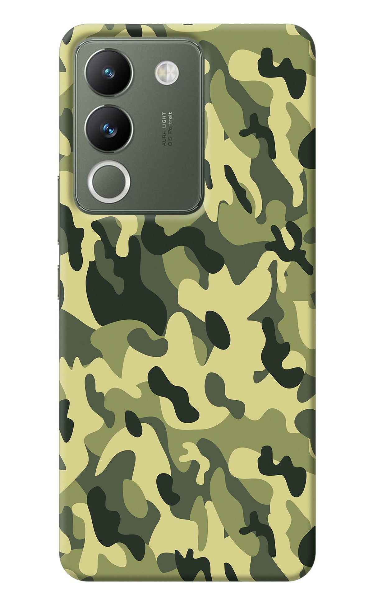 Camouflage Vivo Y200 5G Back Cover