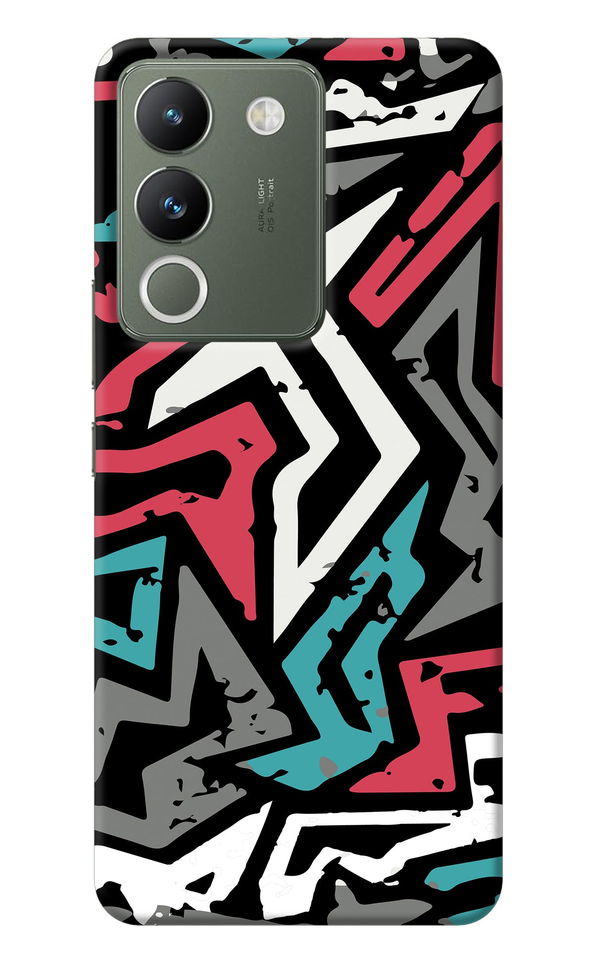 Geometric Graffiti Vivo Y200 5G Back Cover