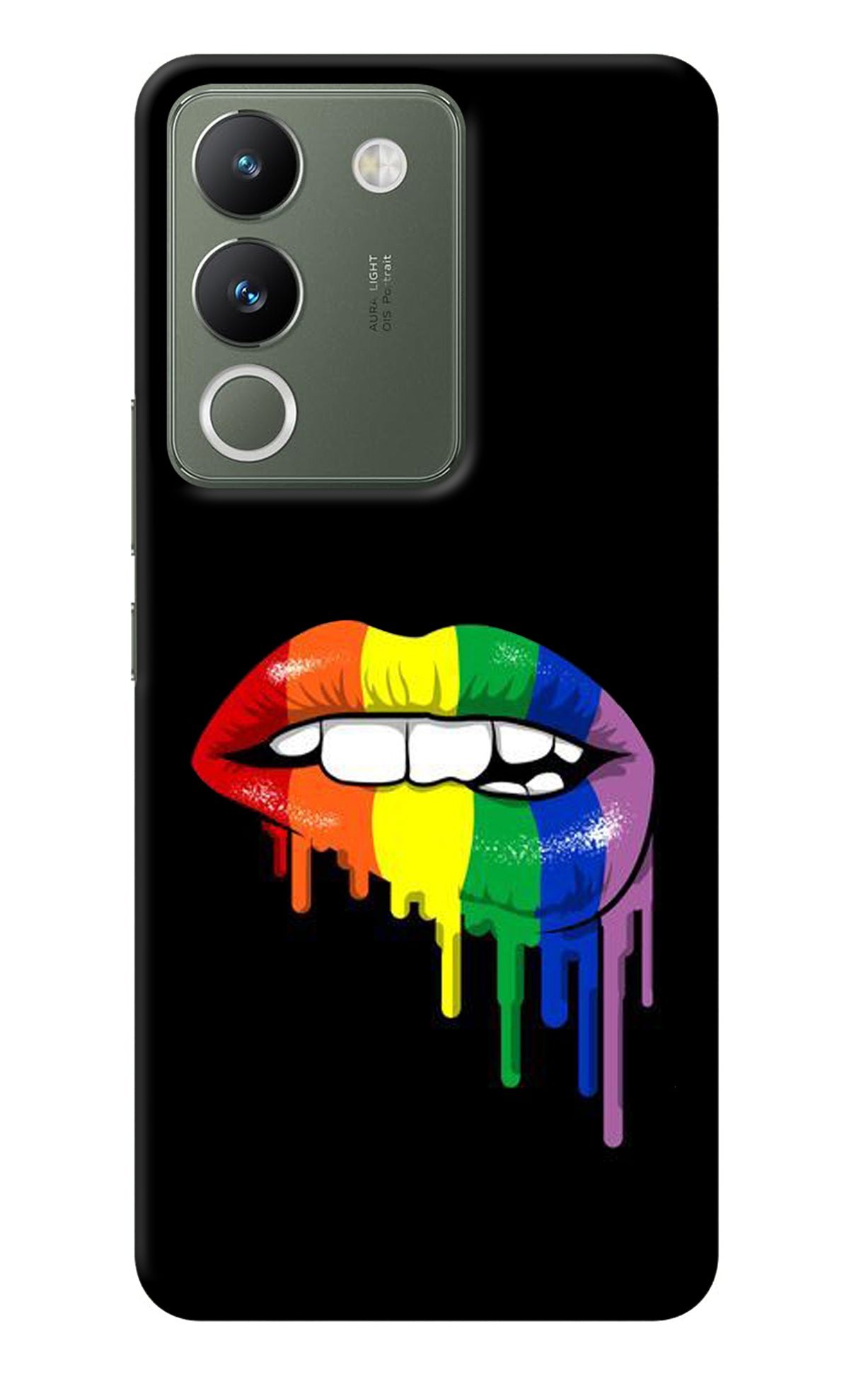 Lips Biting Vivo Y200 5G Back Cover