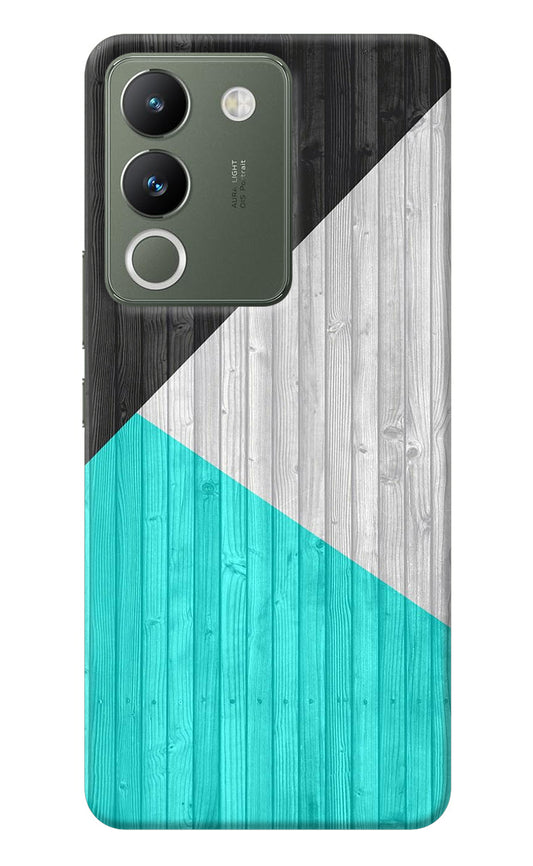 Wooden Abstract Vivo Y200 5G Back Cover