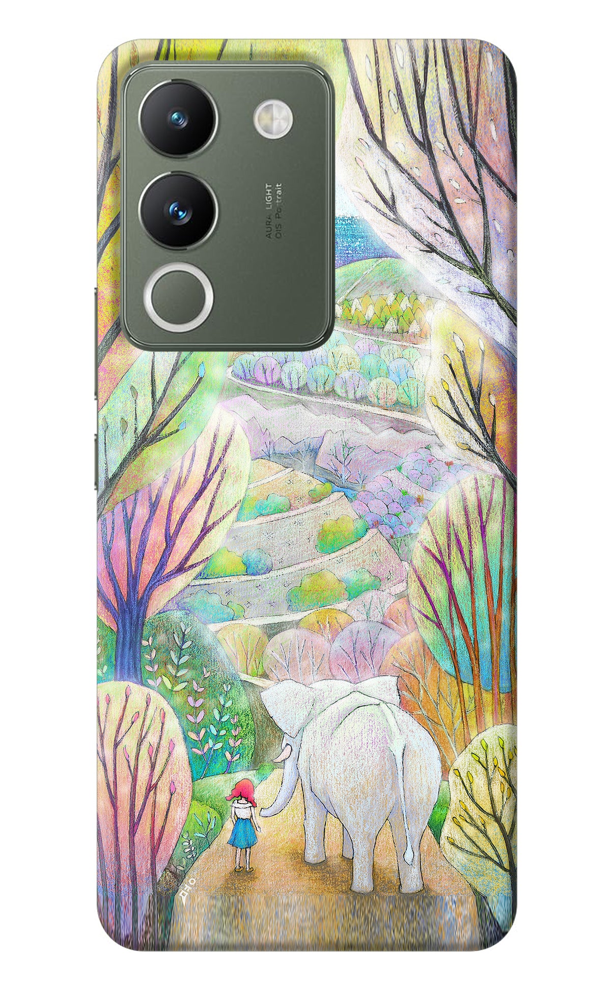 Nature Painting Vivo Y200 5G Back Cover