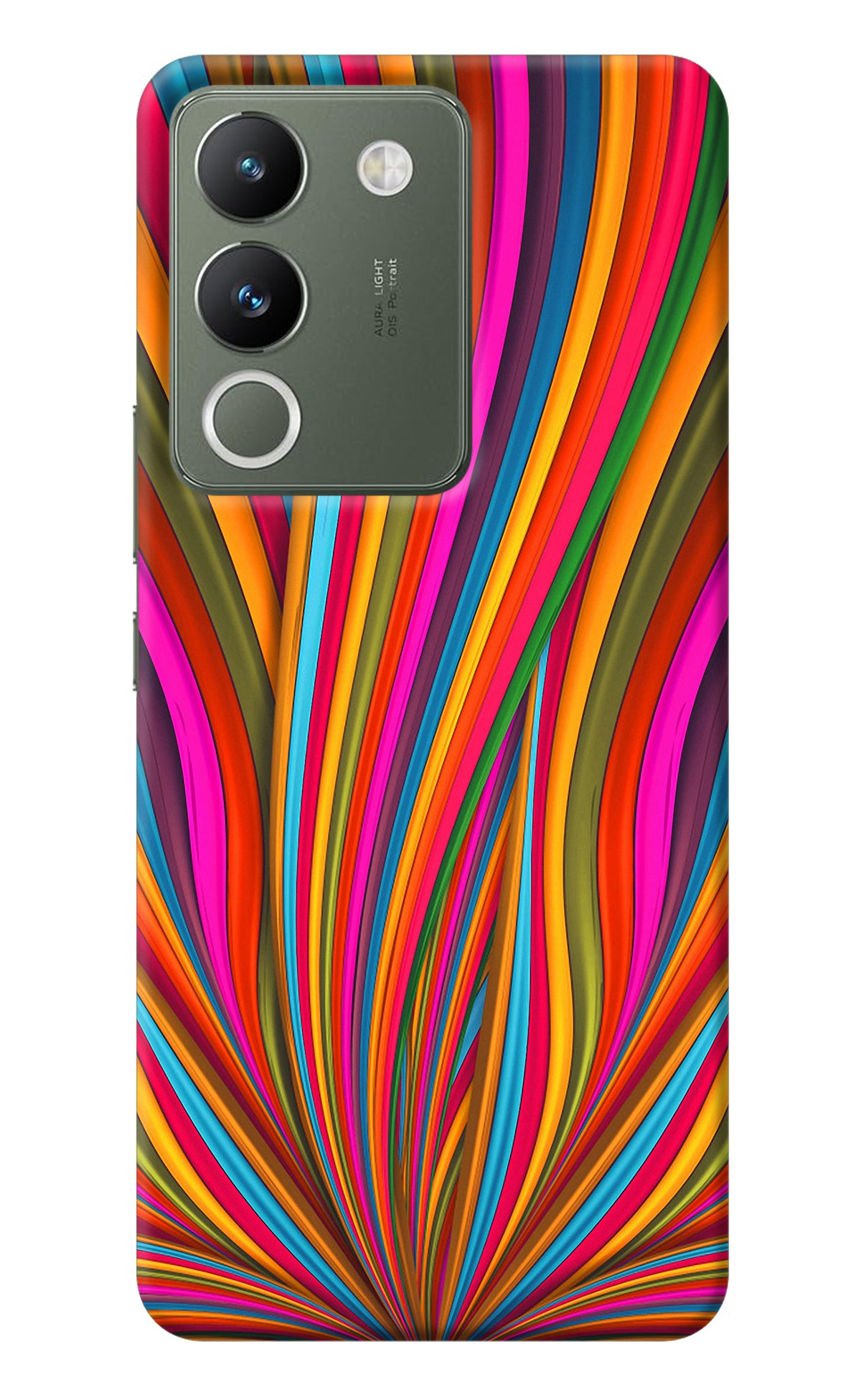 Trippy Wavy Vivo Y200 5G Back Cover