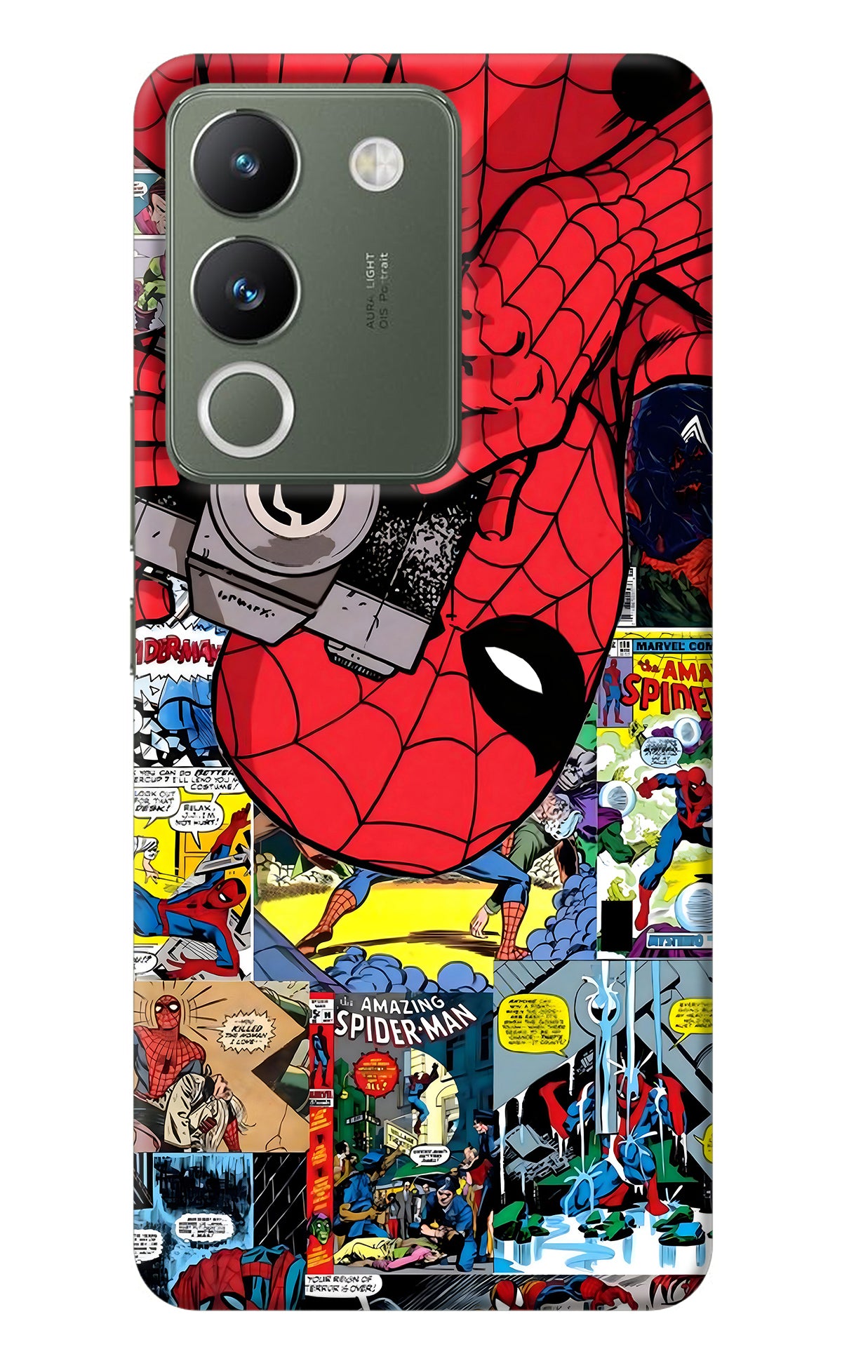 Spider Man Vivo Y200 5G Back Cover