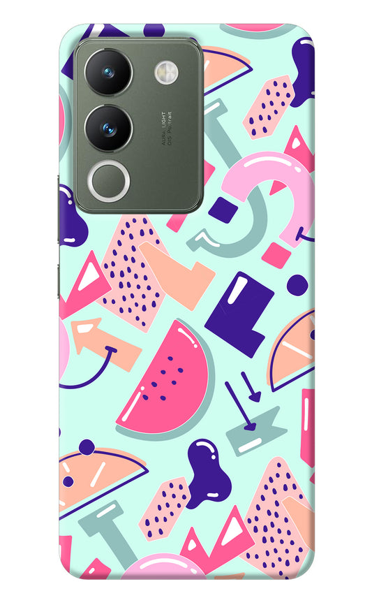 Doodle Pattern Vivo Y200 5G Back Cover