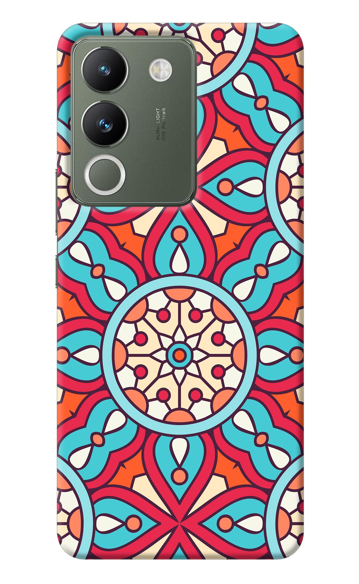 Mandala Geometric Vivo Y200 5G Back Cover