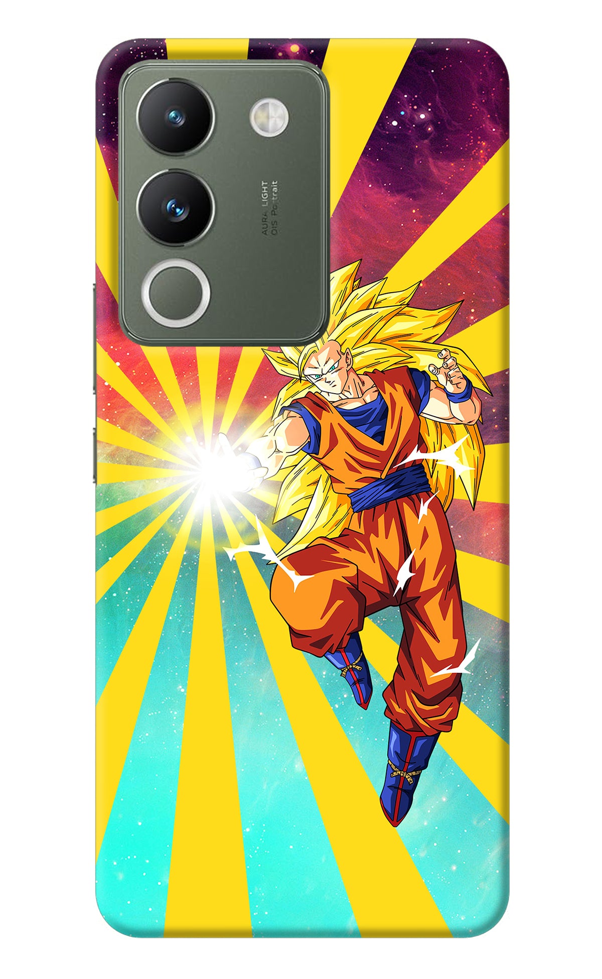 Goku Super Saiyan Vivo Y200 5G Back Cover