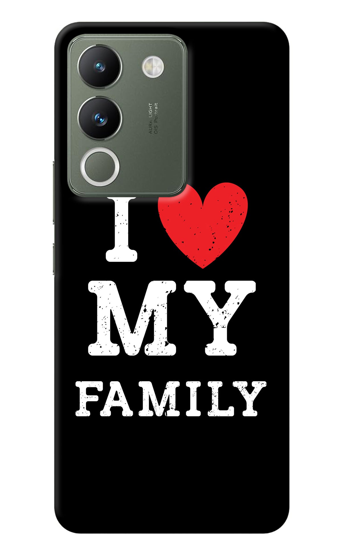 I Love My Family Vivo Y200 5G Back Cover