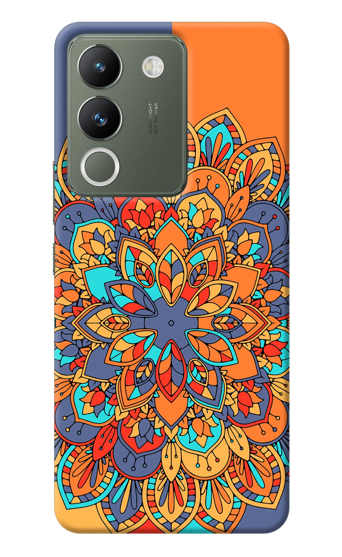 Color Mandala Vivo Y200 5G Back Cover