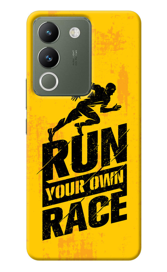 Run Your Own Race Vivo Y200 5G Back Cover