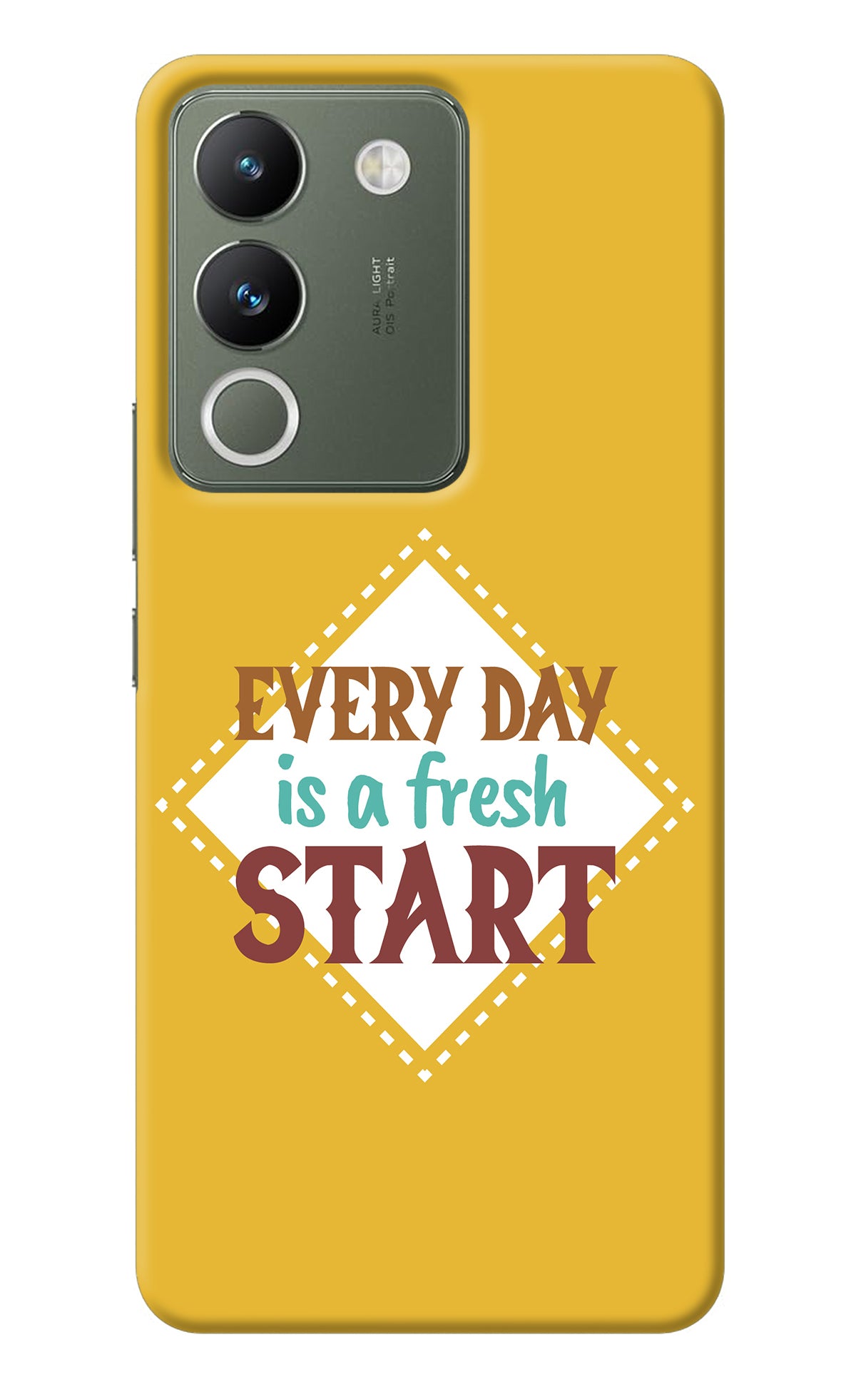 Every day is a Fresh Start Vivo Y200 5G Back Cover