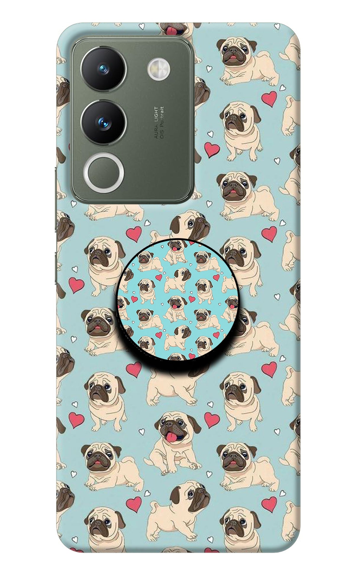 Pug Dog Vivo Y200 5G Pop Case