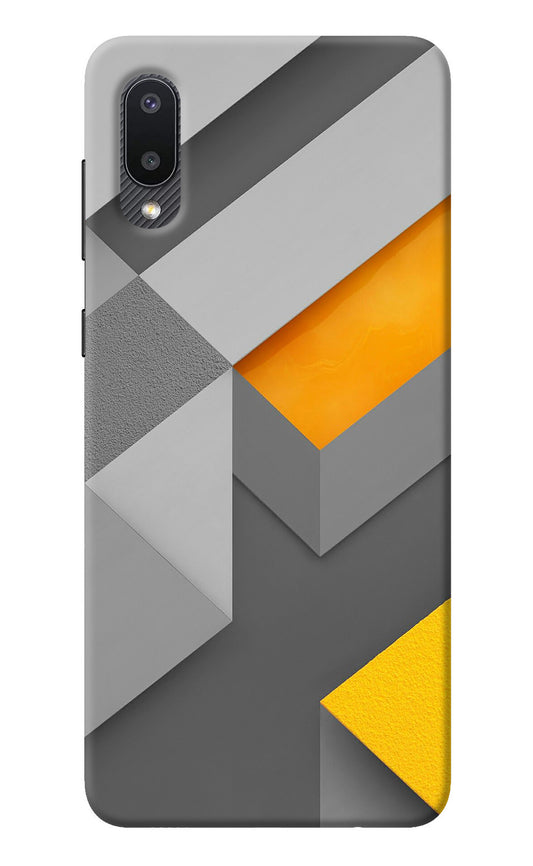 Abstract Samsung M02 Back Cover
