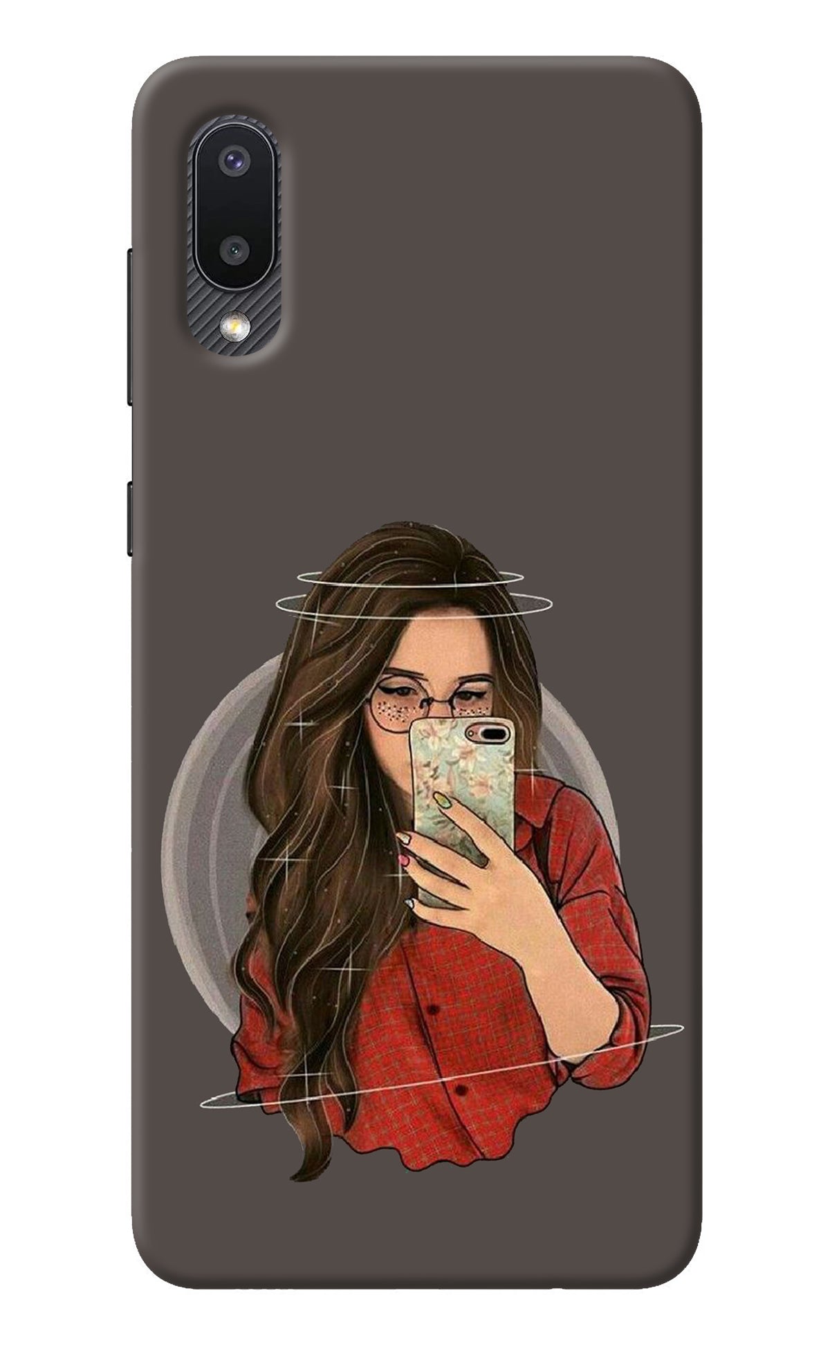 Selfie Queen Samsung M02 Back Cover