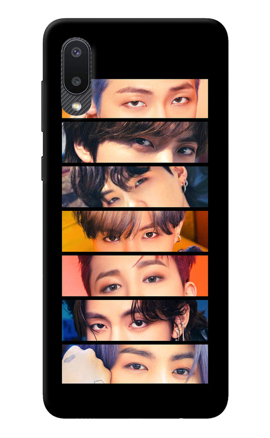 BTS Eyes Samsung M02 Back Cover