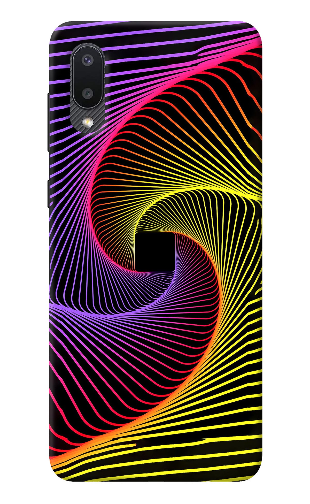 Colorful Strings Samsung M02 Back Cover