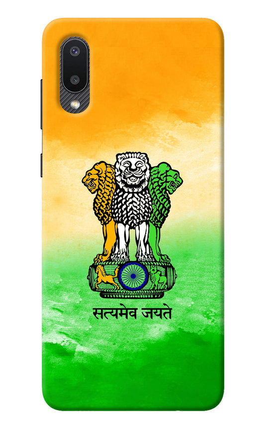 Satyamev Jayate Flag Samsung M02 Back Cover