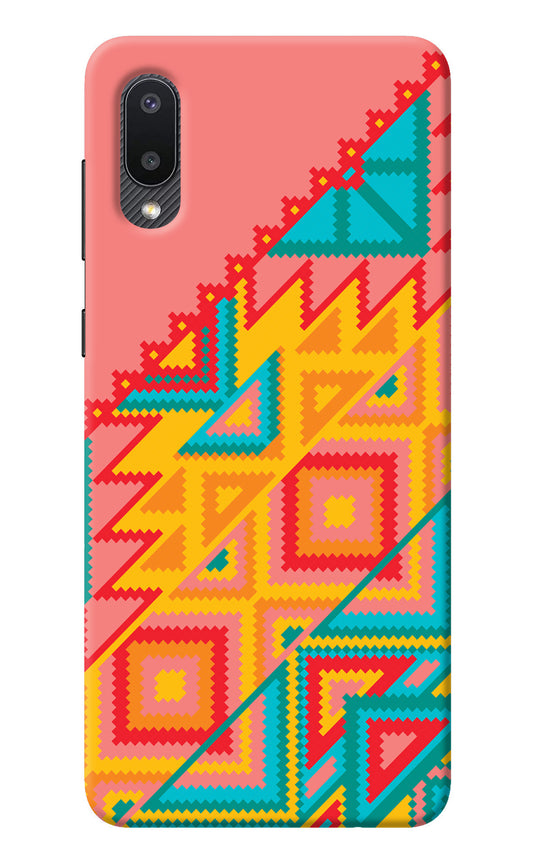 Aztec Tribal Samsung M02 Back Cover