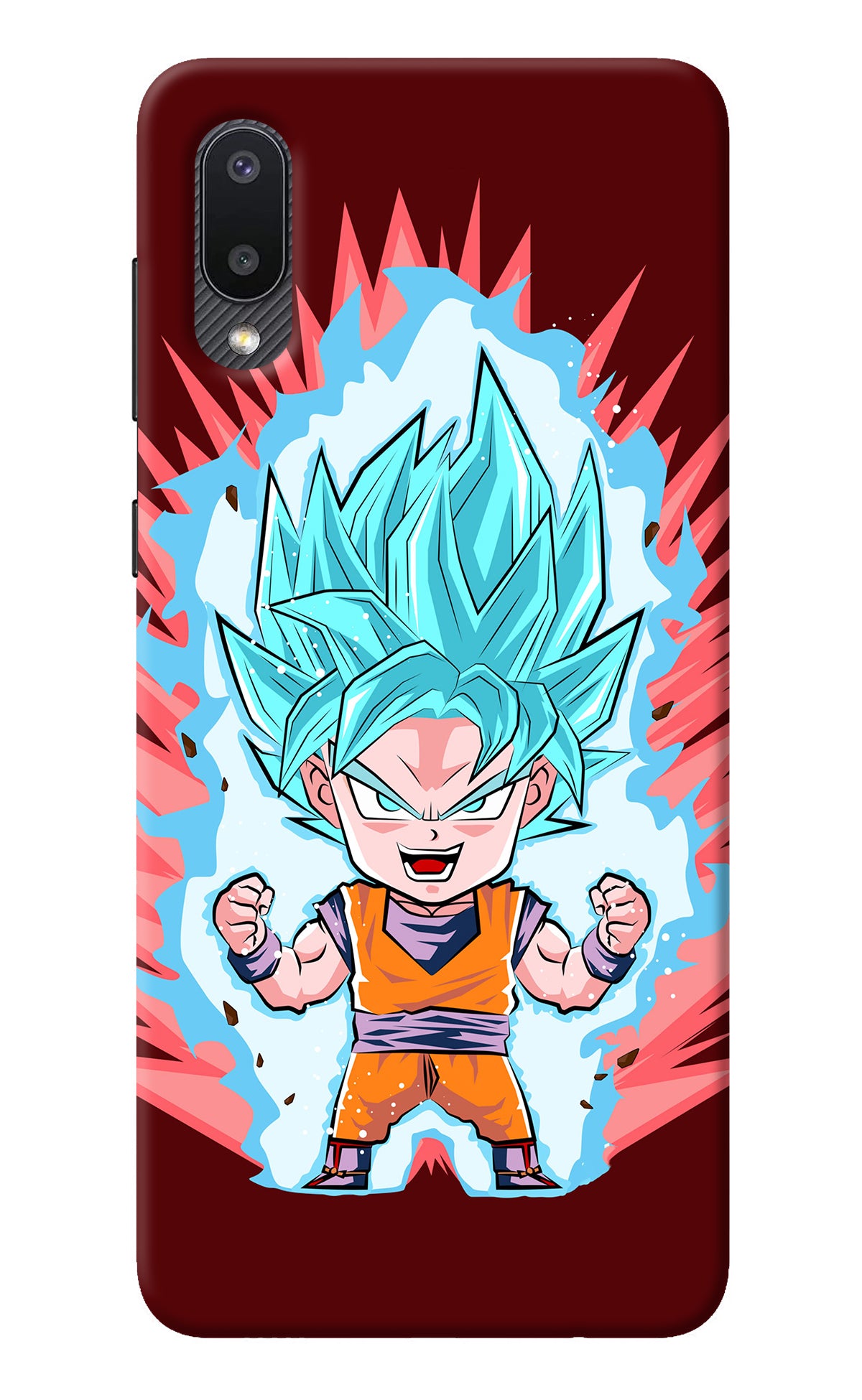 Goku Little Samsung M02 Back Cover