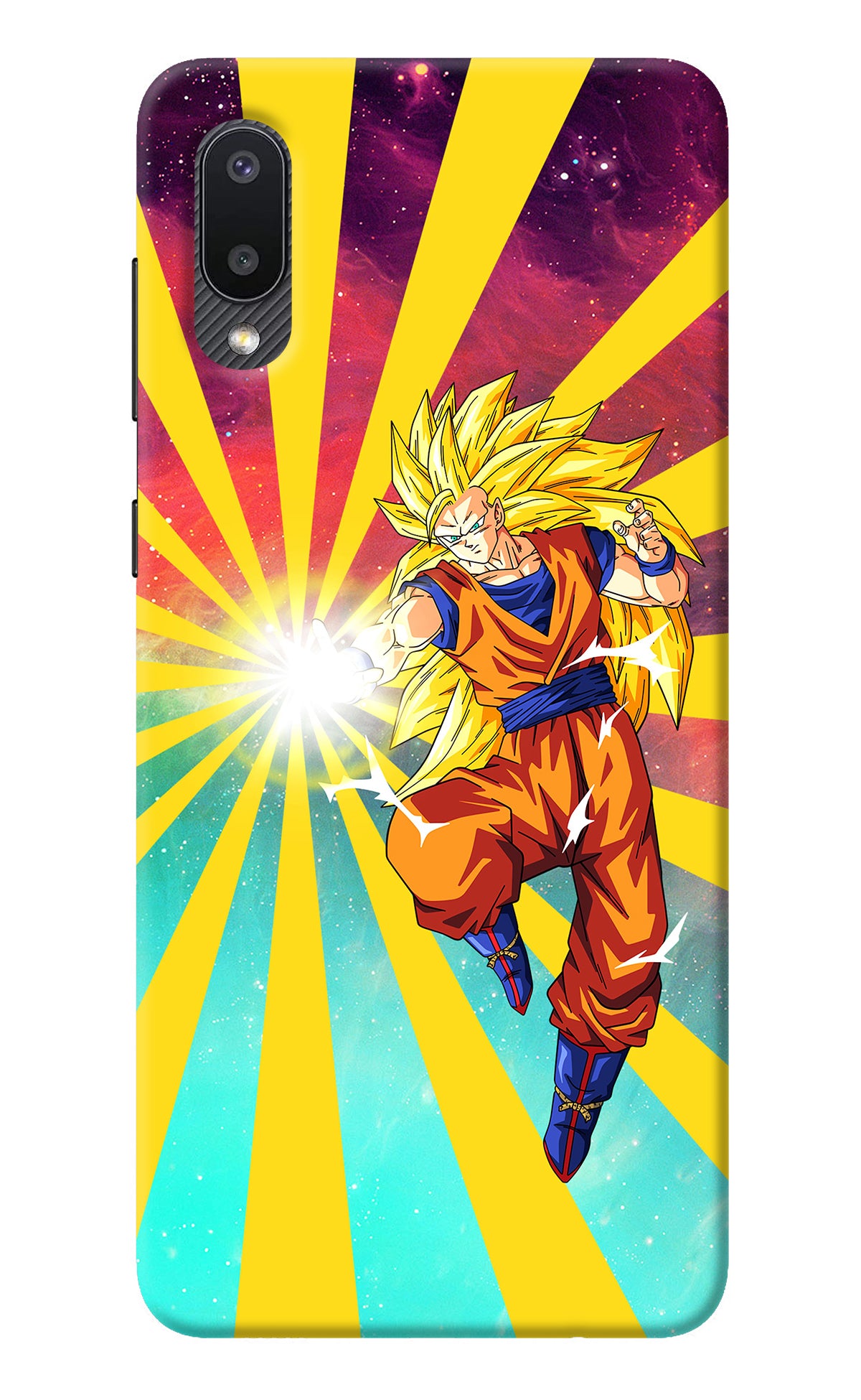 Goku Super Saiyan Samsung M02 Back Cover