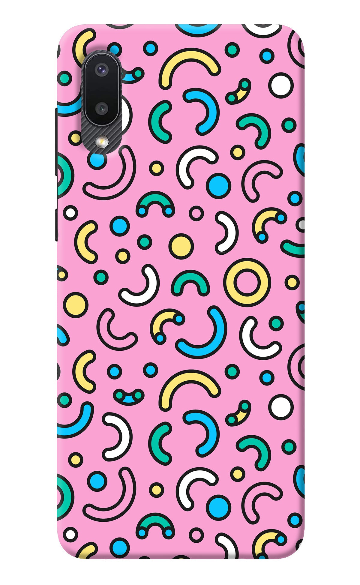 Memphis Design Samsung M02 Back Cover