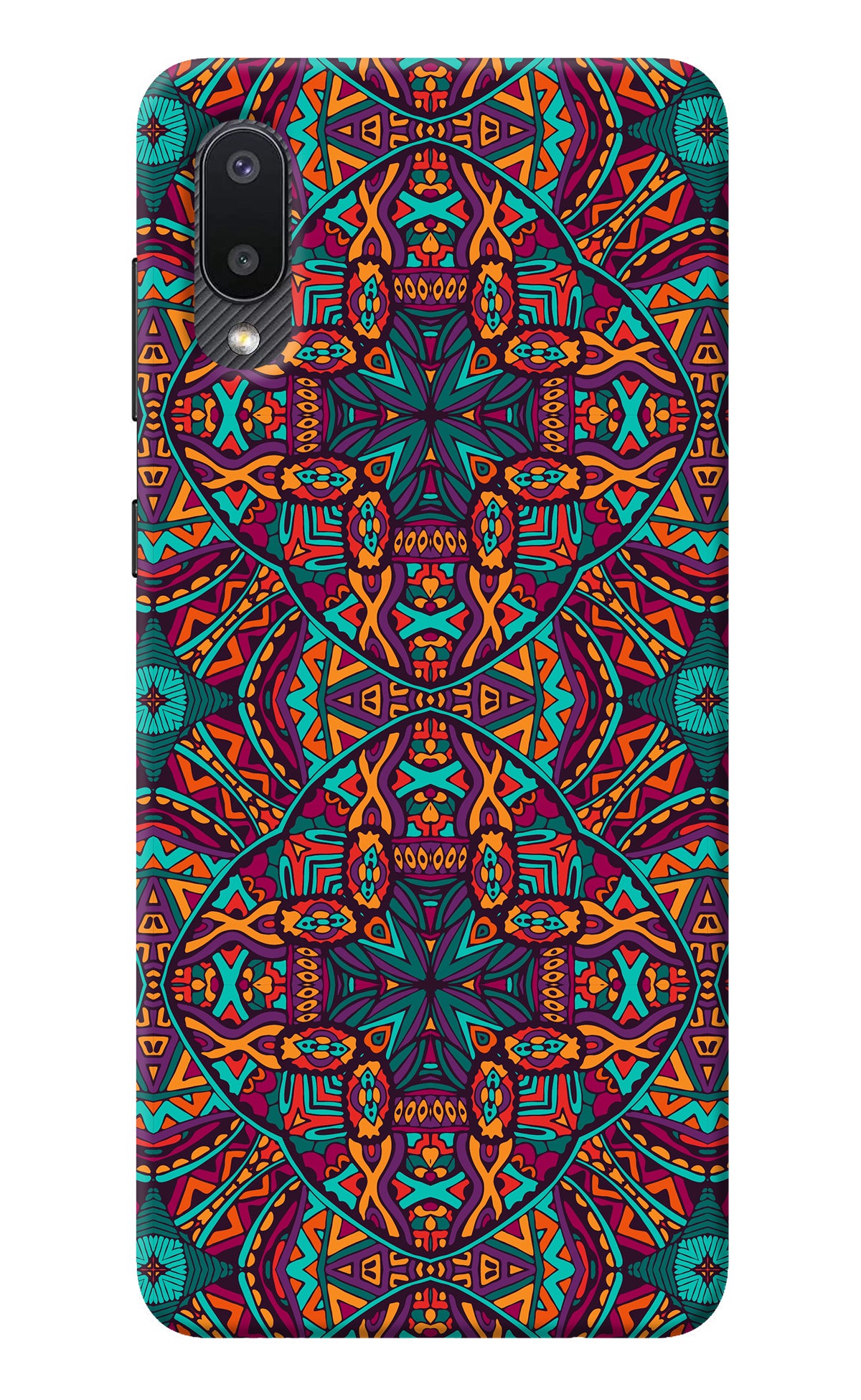 Colour Mandala Samsung M02 Back Cover