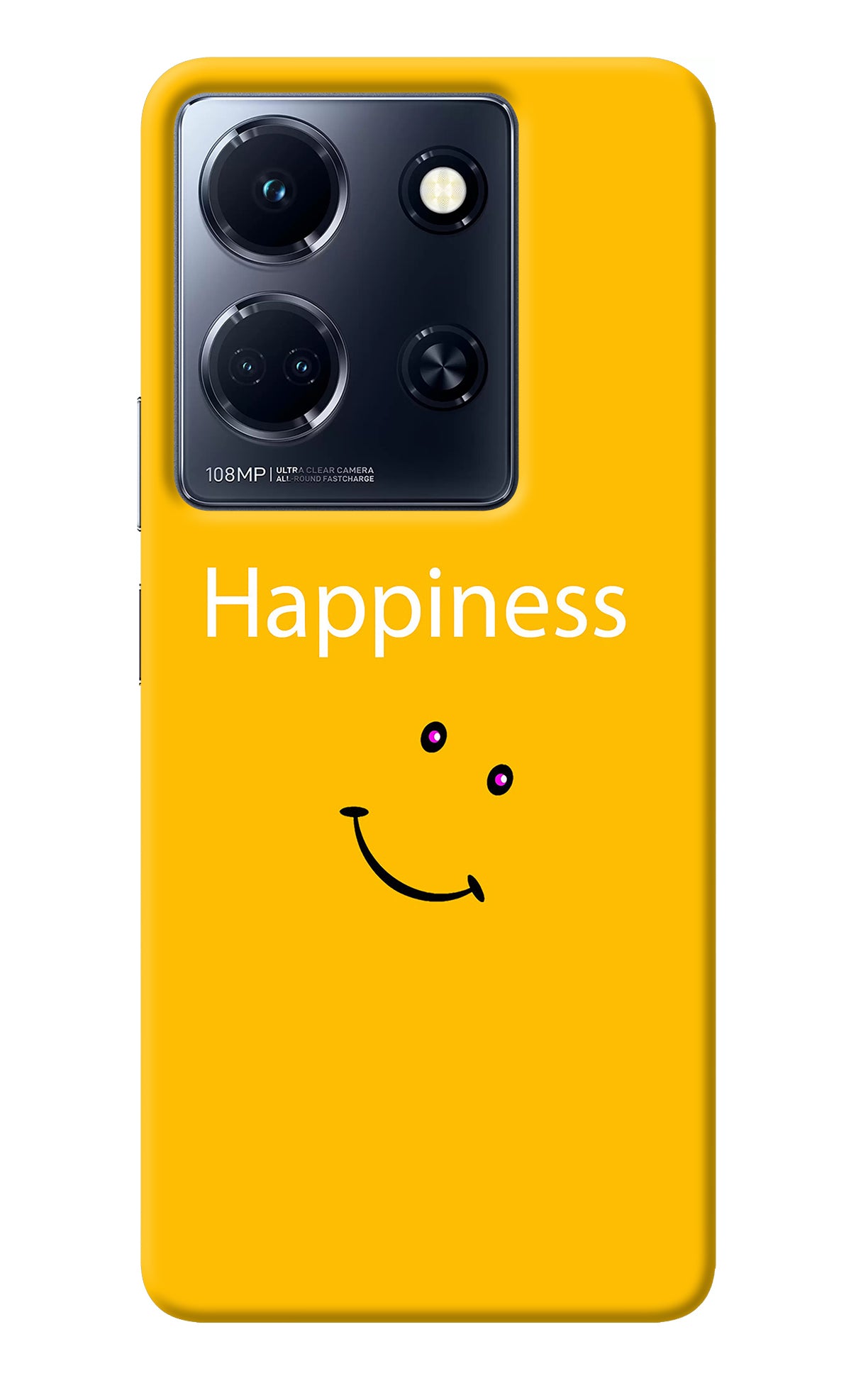 Happiness With Smiley Infinix Note 30 5g Back Cover