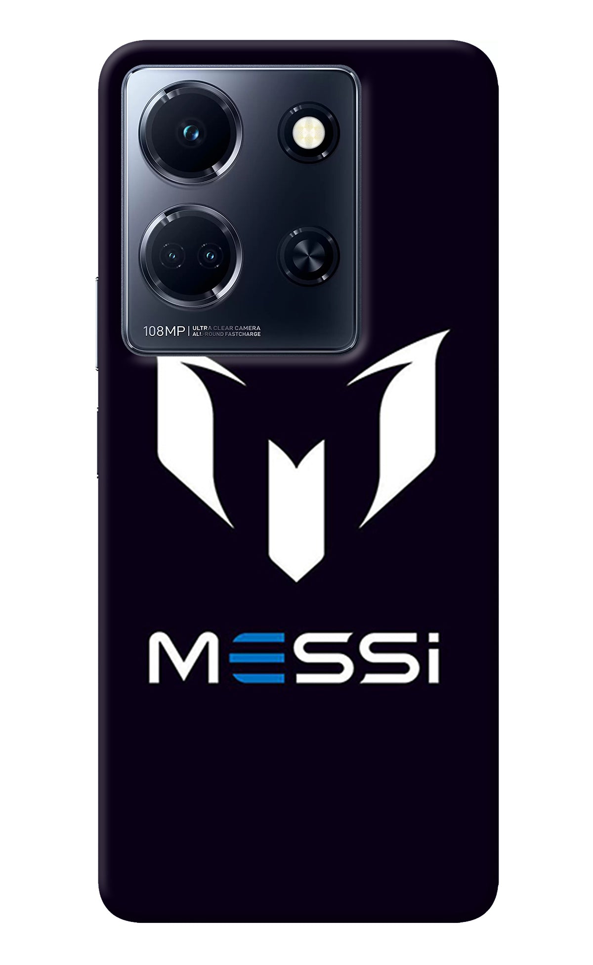 Messi Logo Infinix Note 30 5g Back Cover