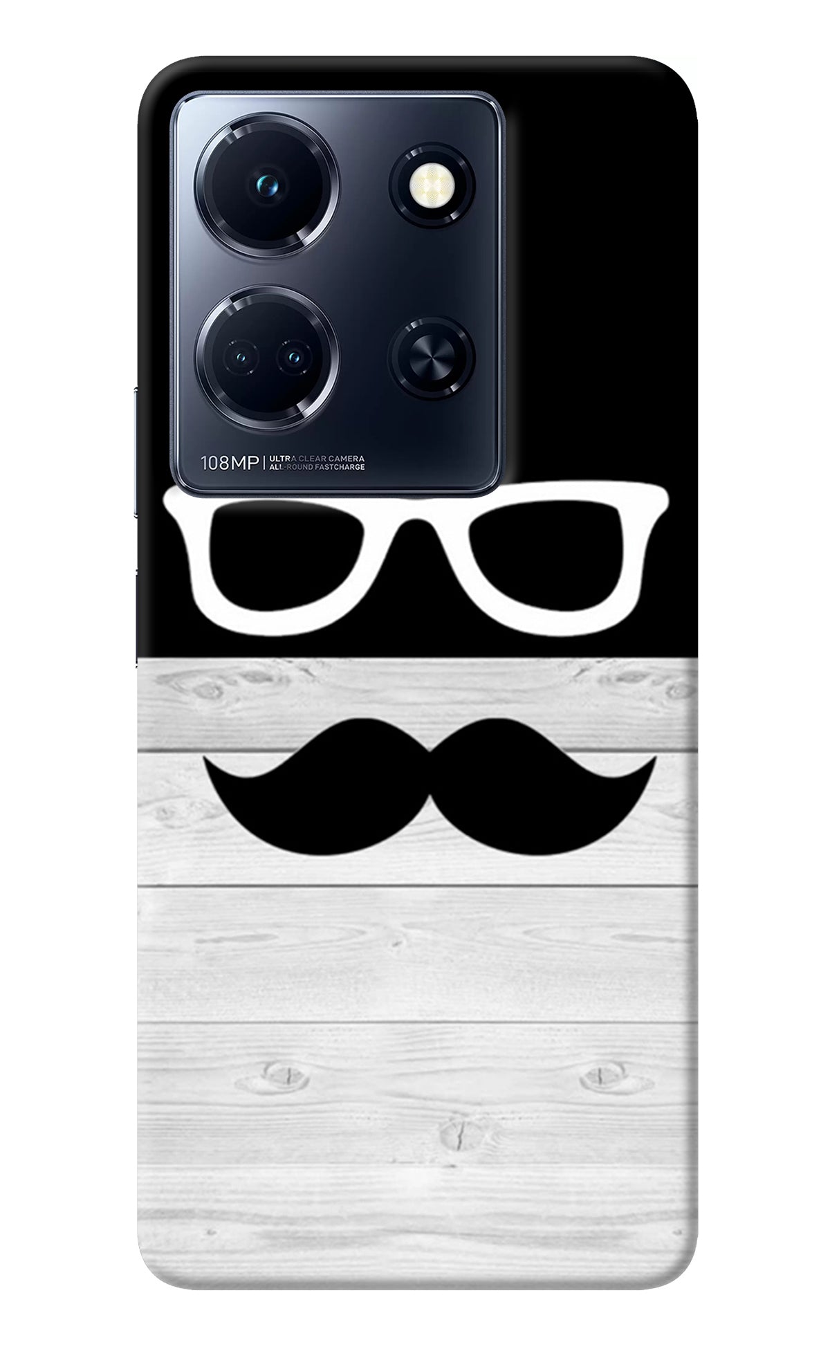 Mustache Infinix Note 30 5g Back Cover