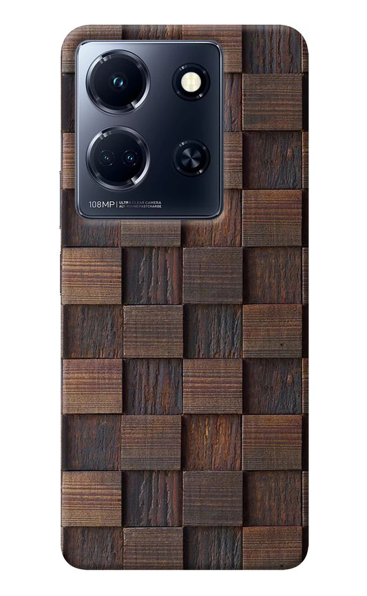 Wooden Cube Design Infinix Note 30 5g Back Cover