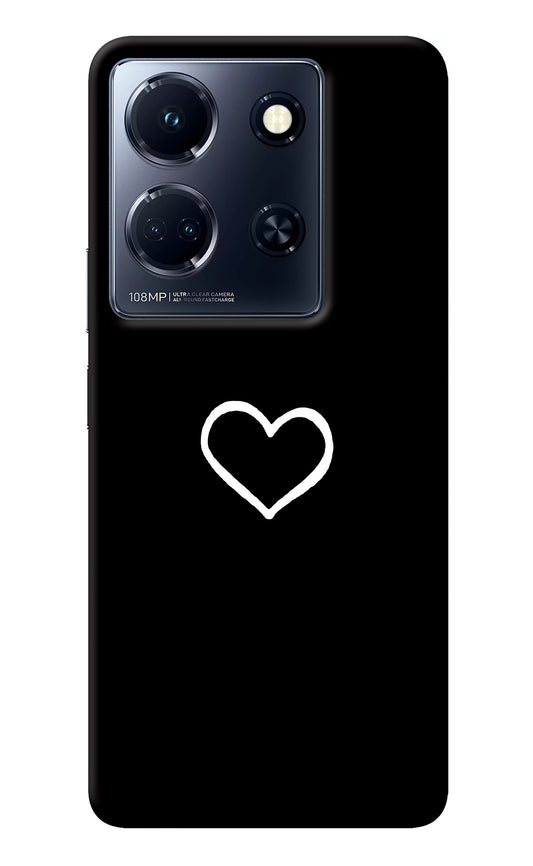 Heart Infinix Note 30 5g Back Cover