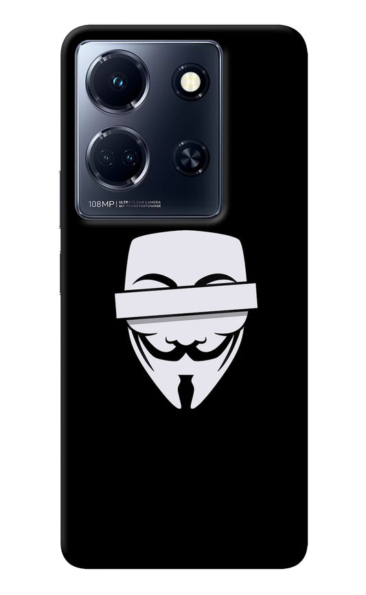 Anonymous Face Infinix Note 30 5g Back Cover