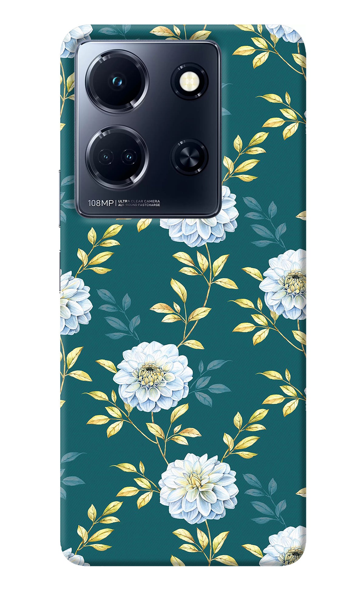 Flowers Infinix Note 30 5g Back Cover