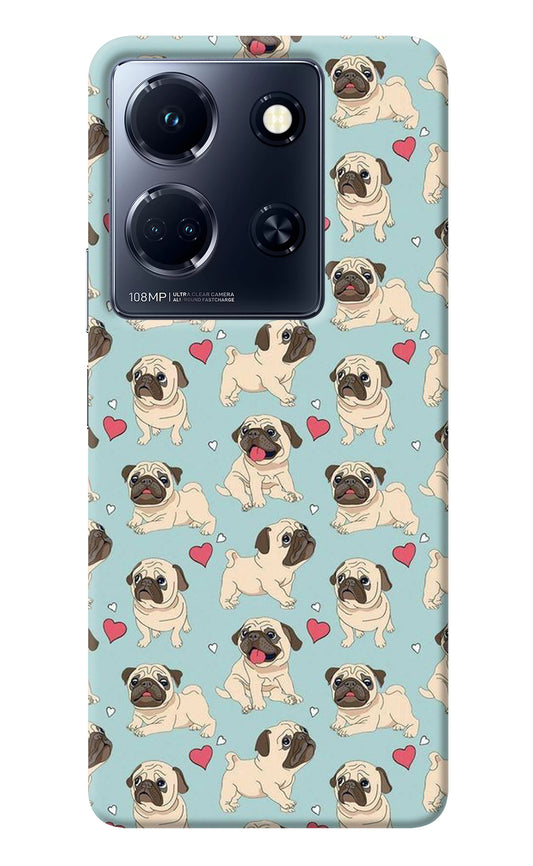 Pug Dog Infinix Note 30 5g Back Cover