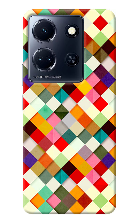 Geometric Abstract Colorful Infinix Note 30 5g Back Cover