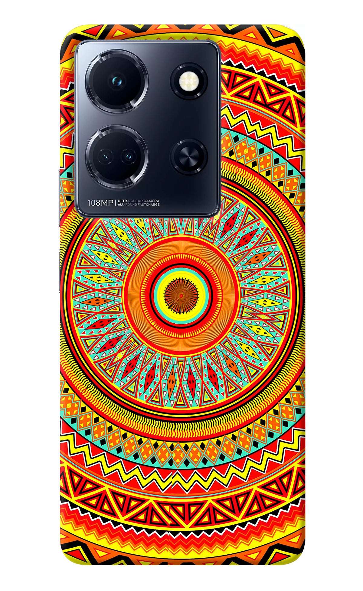 Mandala Pattern Infinix Note 30 5g Back Cover