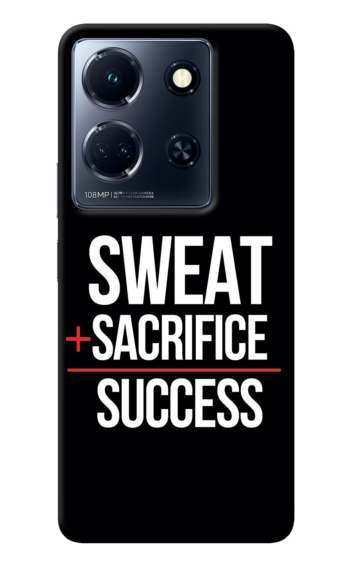 Sweat Sacrifice Success Infinix Note 30 5g Back Cover