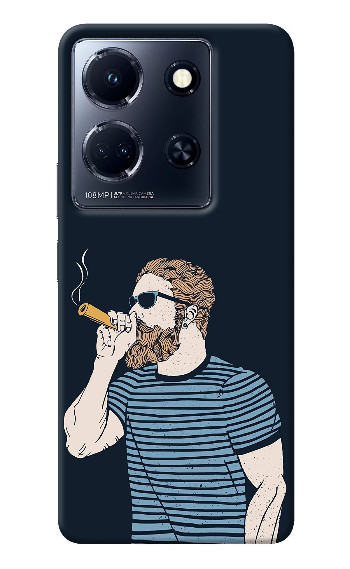 Smoking Infinix Note 30 5g Back Cover