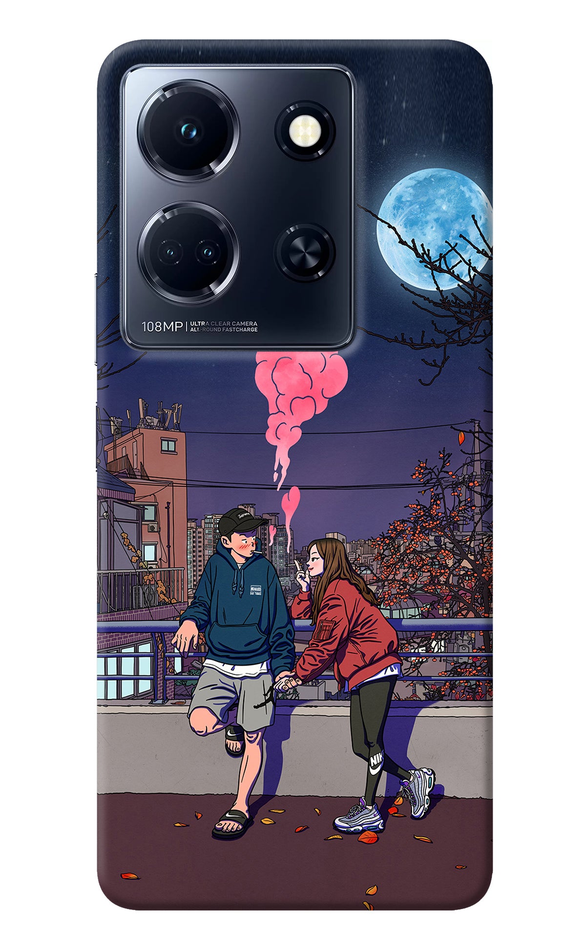 Chilling Couple Infinix Note 30 5g Back Cover