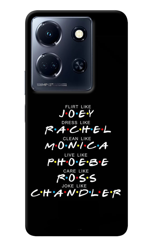 FRIENDS Character Infinix Note 30 5g Back Cover