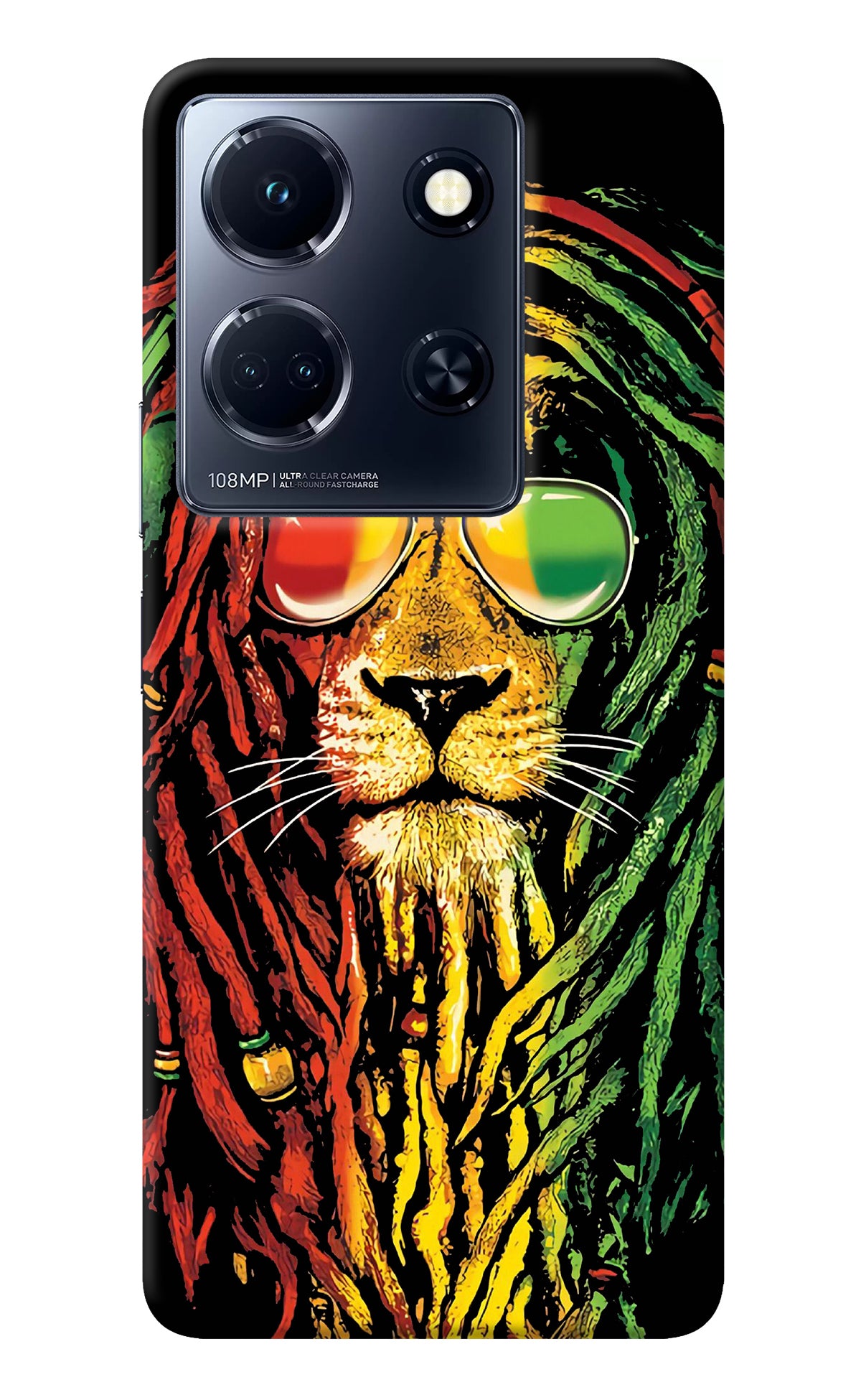 Rasta Lion Infinix Note 30 5g Back Cover