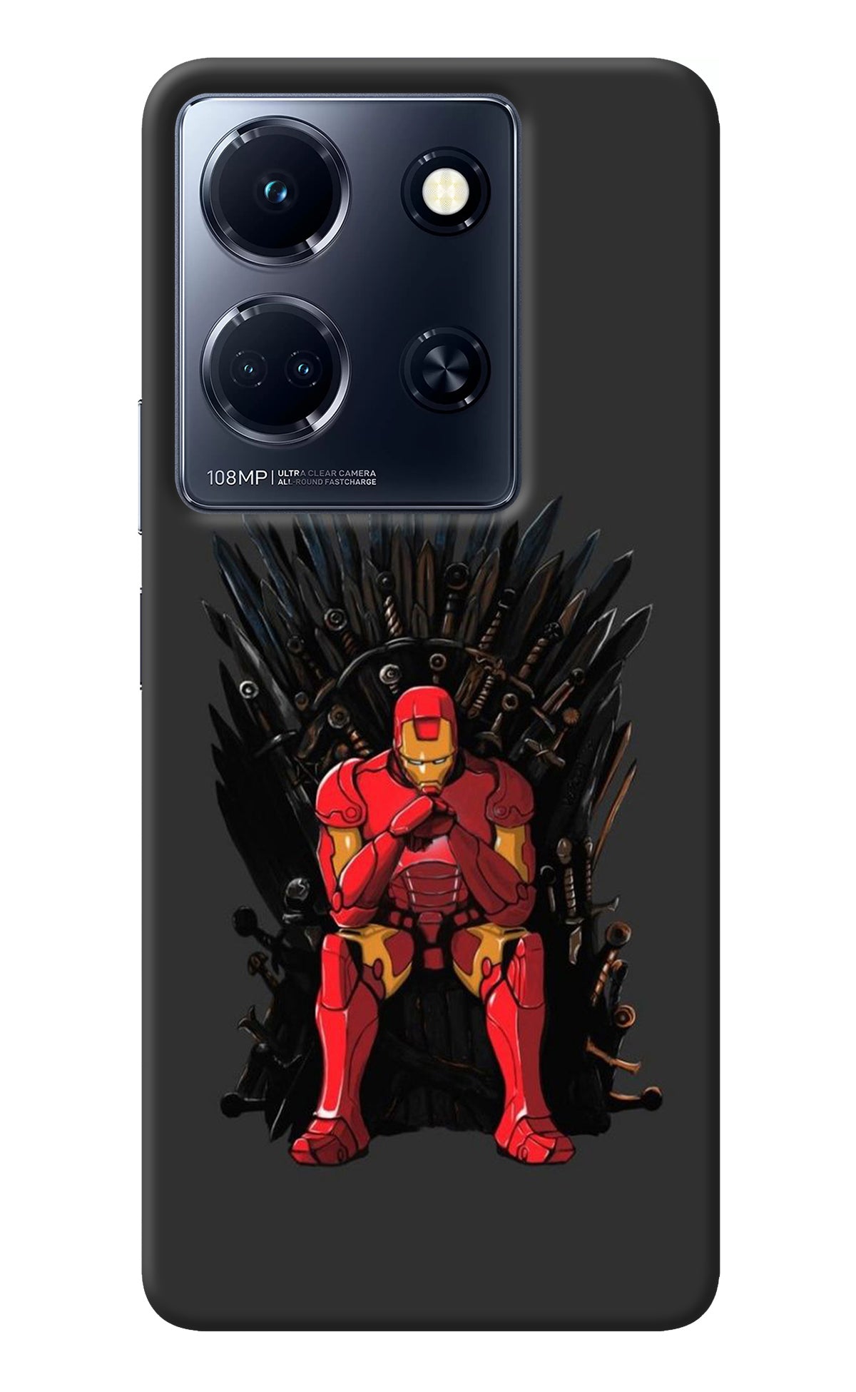 Ironman Throne Infinix Note 30 5g Back Cover